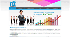 Desktop Screenshot of frbconsultants.net